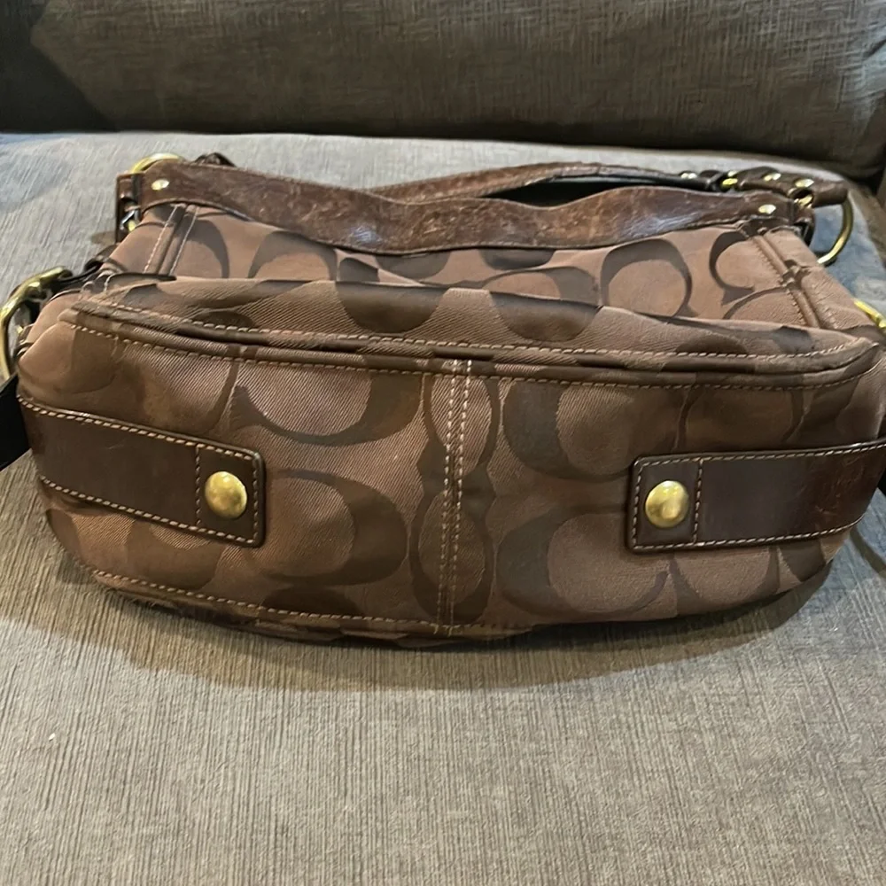 Coach boho brown shoulder bag - Picture 5 of 10